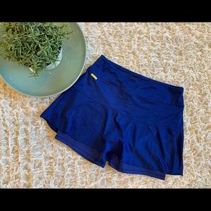 Lole Tennis Skirt Sport Hiking Skort Athletic Shorts UPF Wicking Blue sz XS